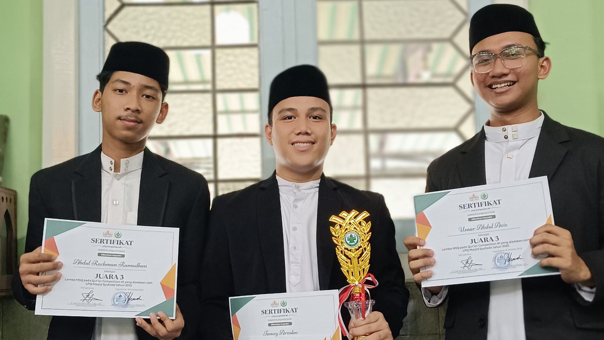 Semangat dan Doa Antarkan Tim MSQ MAN 1 Yogyakarta Raih Juara 3 MSQ Regional